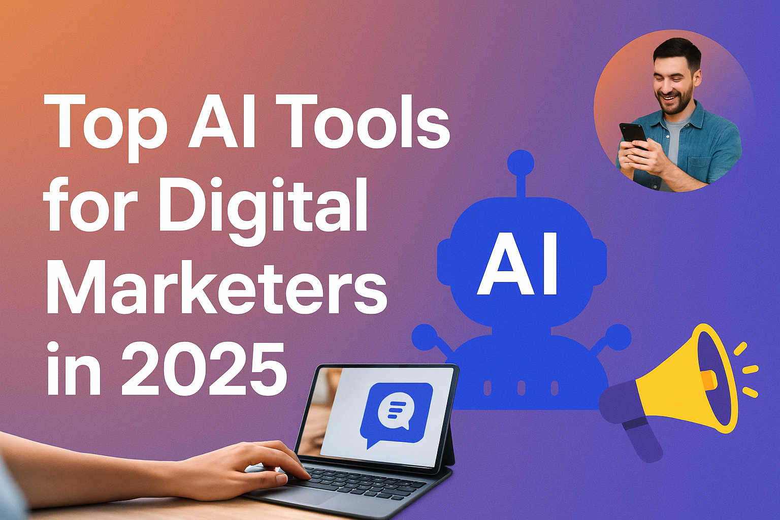 Top AI Tools for Digital Marketers in 2025