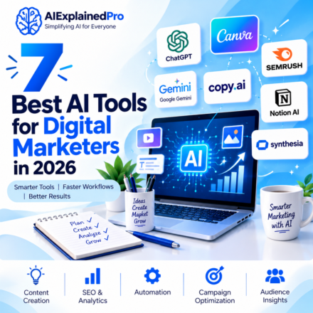 7 best AI tools for digital marketers in 2026