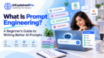 Prompt engineering beginner guide showing how to write better AI prompts